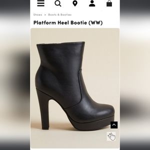 Torrid Platform Heel Booties